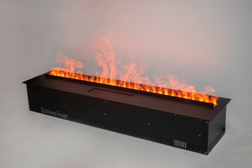 Электроочаг Schönes Feuer 3D FireLine 1000 Pro со стальной крышкой в Балашихе