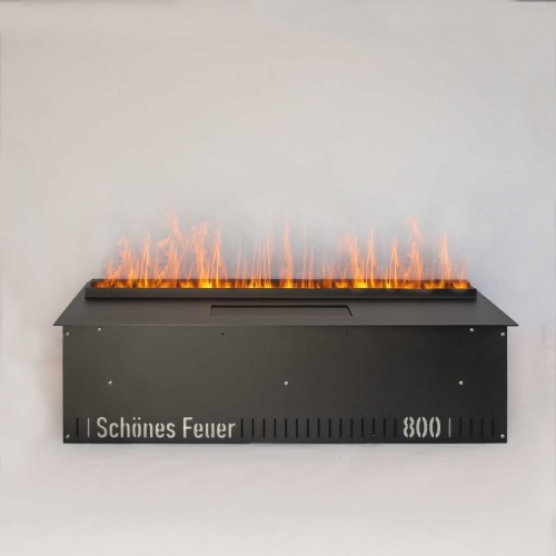 Электроочаг Schönes Feuer 3D FireLine 800 со стальной крышкой в Балашихе
